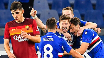 Highlights: Sampdoria Genua - AS Roma