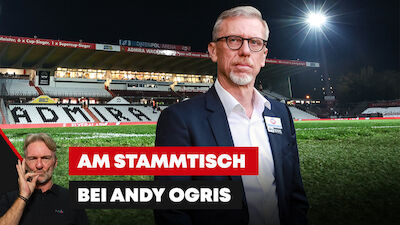 Am Stammtisch bei Andy Ogris: Peter Stöger