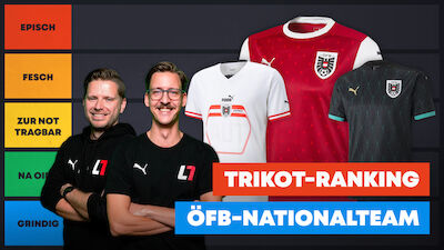 Tier Ranking: ÖFB-Trikots