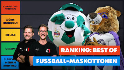 Tier Ranking: Best of Fußball-Maskottchen