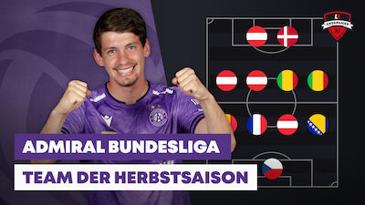 Das LAOLA1-Team der Bundesliga-Herbstsaison