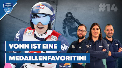 3er-Gondel: Lindsey Vonn ist eine Medaillenfavoritin!