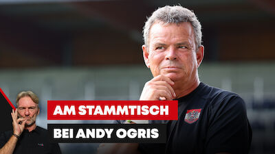 Am Stammtisch bei Andy Ogris: Manfred Zsak