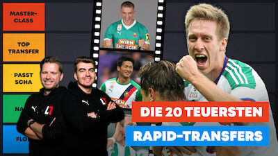 Ranking: Die 20 teuersten Rapid-Transfers