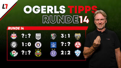 So tippt Andy Ogris die 14. Bundesliga-Runde