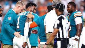 Dolphins-Quarterback erleidet erneut Kopfverletzung