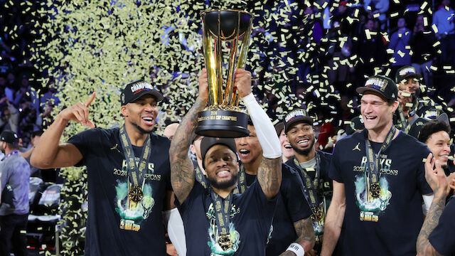 Milwaukee Bucks holen NBA Cup