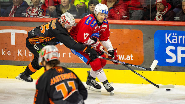 ICE Hockey League heute: Konferenz mit KAC - Graz99ers