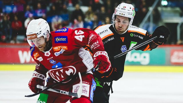 ICE Hockey League LIVE: Konferenz mit Graz99ers - KAC