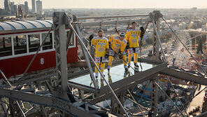 Capitals präsentieren Heimtrikot am Riesenrad