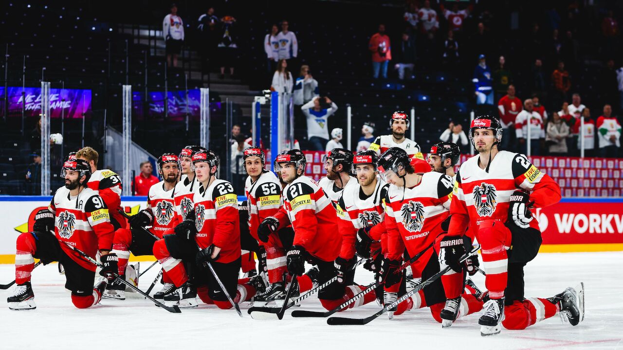 Eishockey Österreich bei WM 2024 gegen Titelverteidiger Kanada
