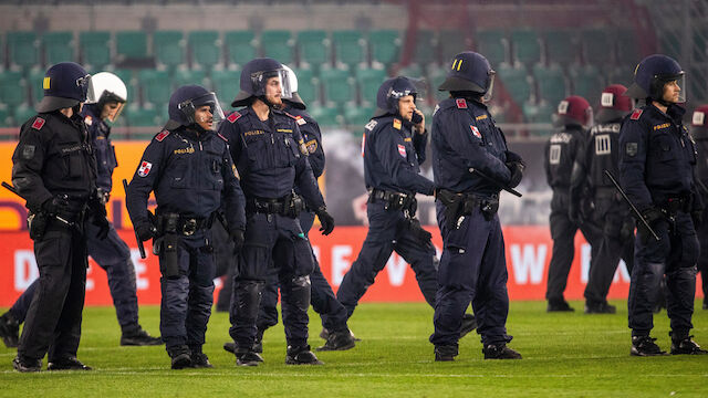 577 Anzeigen! Polizei-Stellungnahme zu Derby-Ausschreitungen