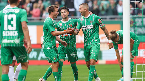 Gala! Rapid zaubert im ersten Heimspiel gegen Altach