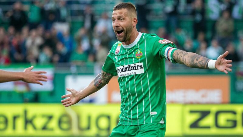 Platz 3: Guido Burgstaller, SK Rapid - 20 Tore, 146 Minuten/Tor