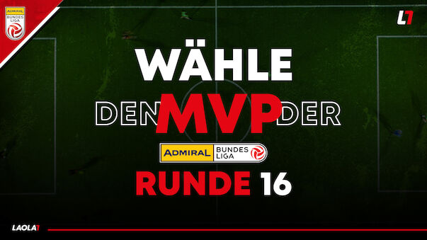 Wähle den MVP der 16. Runde der Bundesliga