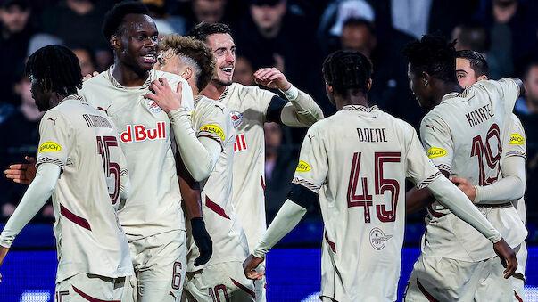 Konaté-Doppelpack! Erster CL-Sieg für Salzburg bei Feyenoord