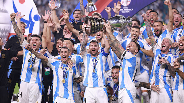 Tränen bei Messi! Argentinien verteidigt Copa-América-Titel