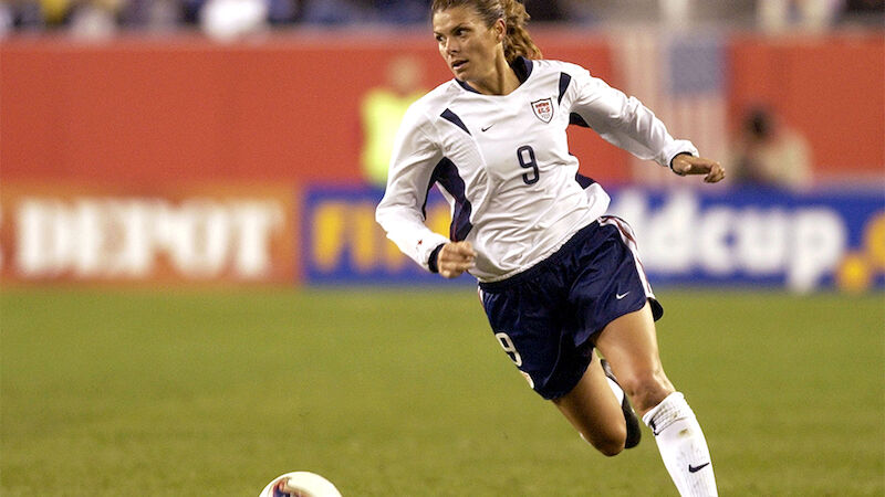 #5 Mia Hamm - 276 Länderspiele