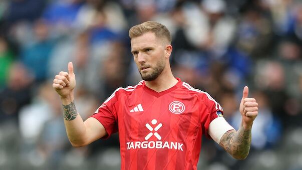 Fortuna Düsseldorf jubelt spät über Auswärtssieg