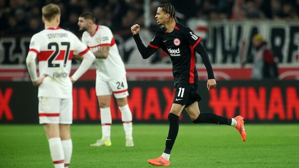 Nach 3:0! Eintracht erzittert sich zu Sieg in Stuttgart