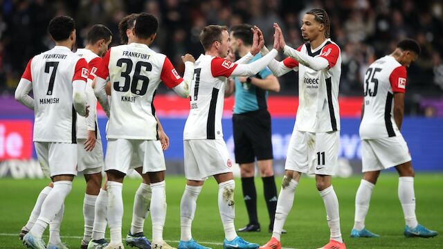 Eintracht Frankfurt stellt Europapokal-Rekord ein