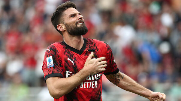 Nur Remis: Giroud-Treffer bei Milan-Abschied zu wenig