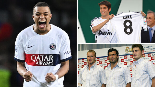 Die spektakulärsten Real-Madrid-Transfers des Jahrtausends