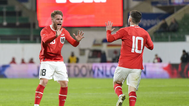 ÖFB-U21-Team will gegen Schottland Selbstvertrauen tanken