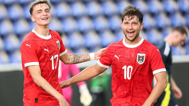 Seidl-Doppelpack! ÖFB-U21 darf weiter von EURO träumen