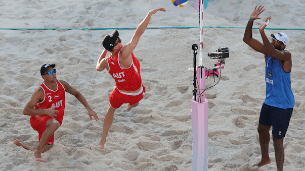 Hörl/Horst ohne Auftaktglück im Beach-Volleyball