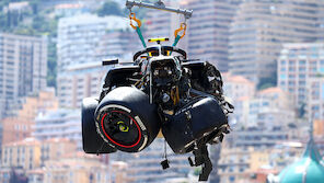 Red Bull komplett zerstört! Heftiger Crash in Monaco