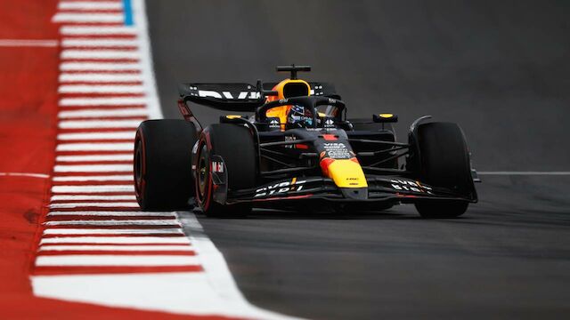 Back on top! Verstappen gewinnt Sprint-Qualifying in Austin