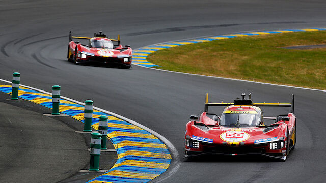 Ferrari-Triumph im Wetterchaos der "24 Stunden von Le Mans"