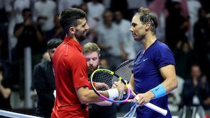 Six Kings: Djokovic schlägt im Altstar-Duell Nadal