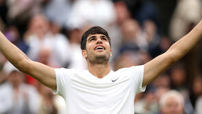 Alcaraz und Sinner lösen Viertelfinal-Ticket in Wimbledon