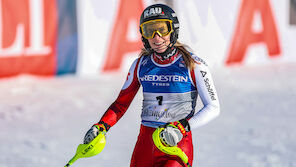 Katharina Liensberger fährt zu BRONZE im Slalom!