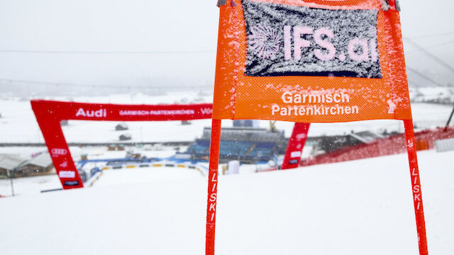 Erstes Garmisch-Training fällt Schlechtwetter zum Opfer