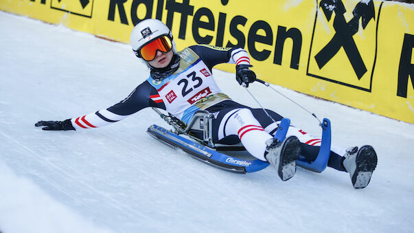 Doppel-Bronze für Österreich bei Naturbahnrodel-WM