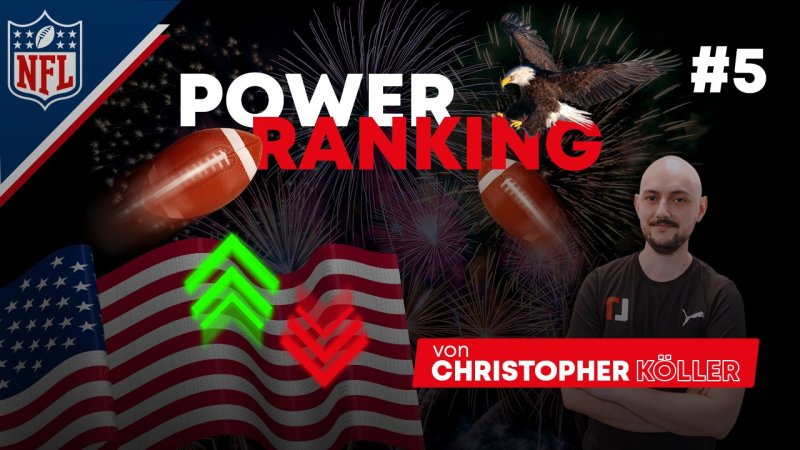 NFL: Das Power Ranking vor Week 5