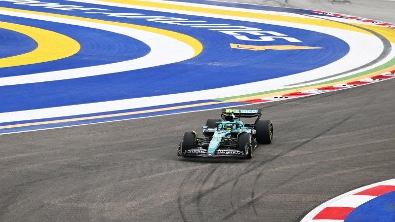 Alonso mit Bestzeit im ersten Singapur-Training