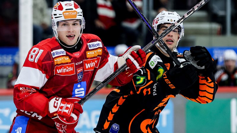 ICE Hockey League LIVE: Konferenz mit Graz99ers - KAC